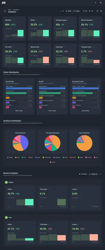 Landlift Dashboard